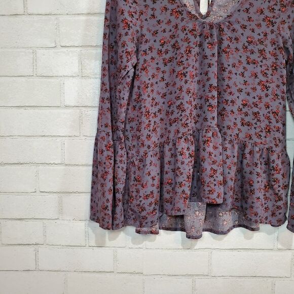 Mossimo Supply Co Floral Blouse - Picture 11 of 14